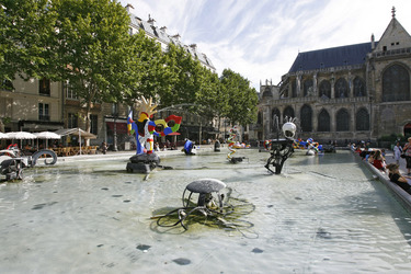 Strawinski-Brunnen / Tinguely-Brunnen
