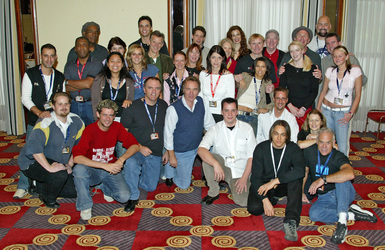 Galileo 7 Stargäste mit ihren Con-Betreuern