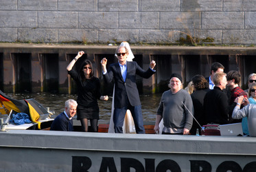 Richard Curtis, Bill Nighy, Philip Seymour Hoffman