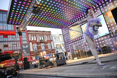 Striptease-Tänzerin