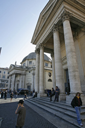 Zwillingskirchen Santa Maria in Monte Santo und Santa Maria dei Miracoli