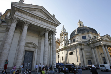 Zwillingskirchen Santa Maria in Monte Santo und Santa Maria dei Miracoli
