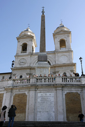 Santa Trinità dei Monti mit Obelisk
