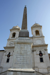 Santa Trinità dei Monti mit Obelisk