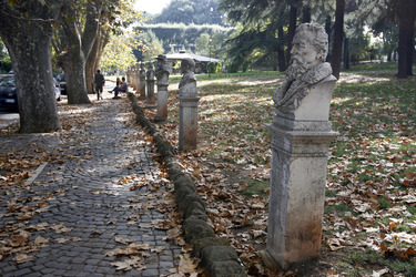 Büsten von Garibaldianern