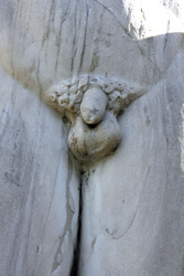 Statue am Aufgang zum Campidoglio / Kapitolsplatz