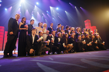 Dieter Kosslick, Cate Blanchett, Viviane Reding, Bernd Neumann, Judi Dench, Charlotte Roche und die Shooting Stars 2007