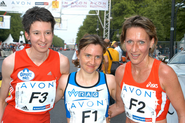 Irina Mikitenko, Claudia Dehs, Magdalene Chencho