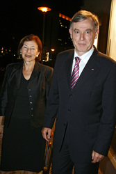 Horst Köhler mit Gattin Eva Luise Köhler