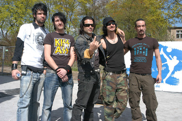 Marc Terenzi mit seiner Band