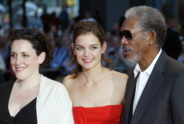 Emma Thomas, Katie Holmes, Morgan Freeman