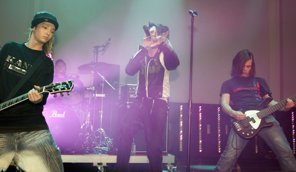 Tom Kaulitz, Gustav Schäfer, Bill Kaulitz, Georg Listing (Tokio Hotel)