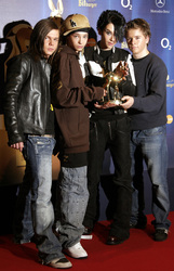 Georg Listing, Tom Kaulitz, Bill Kaulitz, Gustav Schäfer (Tokio Hotel)