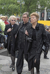 Mutter Jolanda, Tochter Konstanze Wussow und Witwe Sabine Wussow