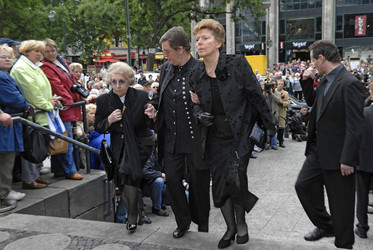 Mutter Jolanda, Tochter Konstanze Wussow und Witwe Sabine Wussow