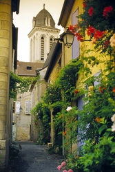 Gasse in Montignac an der Vézèré