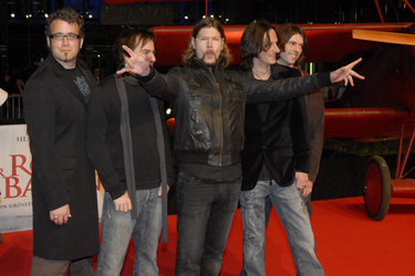 Rea Garvey mit seiner Band Reamonn