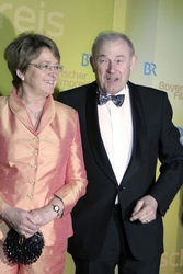 Günther Beckstein mit Gattin Marga