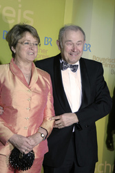 Günther Beckstein mit Gattin Marga