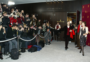 Roberto Benigni, Dieter Kosslick, Nicoletta Braschi