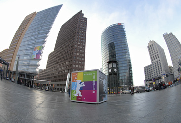 Berlinale Plakate am Potsdamer Platz