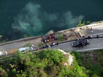 Unfall am James Bond Filmset