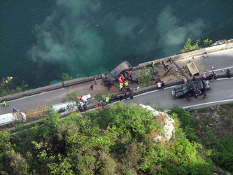 Unfall am James Bond Filmset