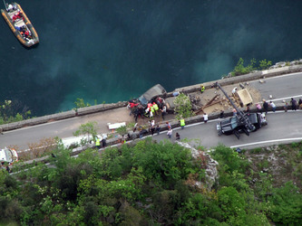 Unfall am James Bond Filmset