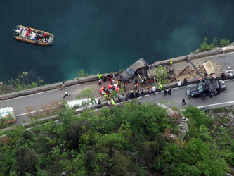Unfall am James Bond Filmset