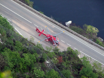 Unfall am James Bond Filmset