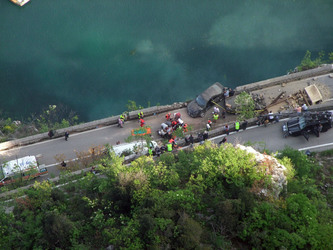 Unfall am James Bond Filmset