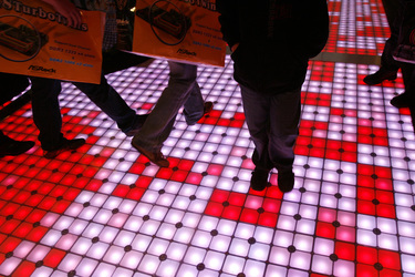 Druckempfindlicher Fußboden