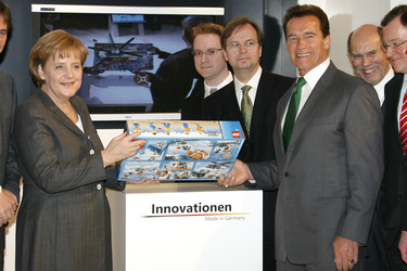 Angela Merkel, Arnold Schwarzenegger