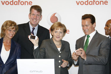 Dagmar G. Wöhrl, Friedrich Joussen, Angela Merkel, Arnold Schwarzenegger