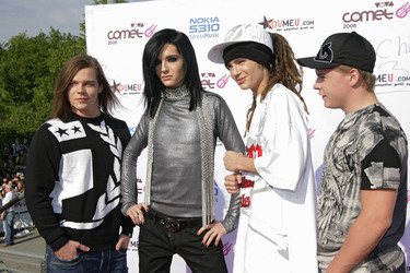 Georg Listing, Bill Kaulitz, Tom Kaulitz, Gustav Schäfer (Tokio Hotel)
