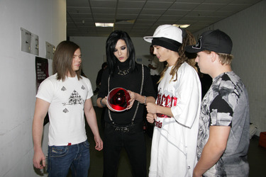 Georg Listing, Bill Kaulitz, Tom Kaulitz, Gustav Schäfer (Tokio Hotel)