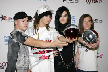 Gustav Schäfer, Tom Kaulitz, Bill Kaulitz, Georg Listing (Tokio Hotel)