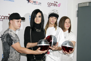 Gustav Schäfer, Tom Kaulitz, Bill Kaulitz, Georg Listing (Tokio Hotel)