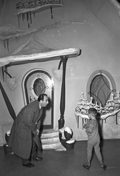 Géza von Cziffra mit Jung-Darsteller