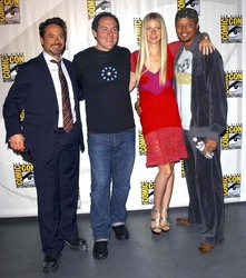 Robert Downey Jr., Jon Favreau, Gwyneth Paltrow, Terrence Howard