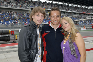 Raul Richter, Timo Scheider, Katie Pfleghar