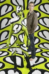 Jörg Düsterwald mit Model