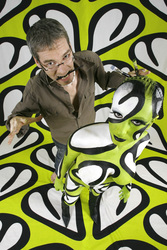 Jörg Düsterwald mit Model