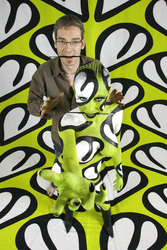 Jörg Düsterwald mit Model