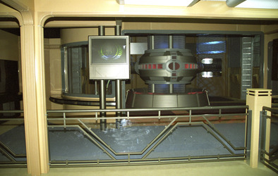Warpkern im Maschinenraum der Enterprise