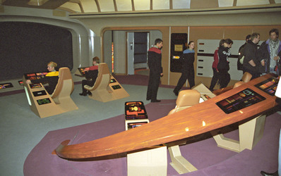 Kommandobrücke der Enterprise NCC-1701-D