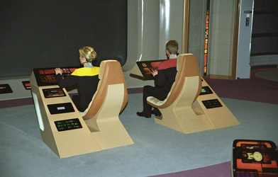 Kommandobrücke der Enterprise NCC-1701-D