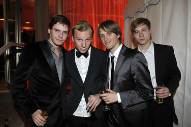 Daniel Brühl, Robert Stadlober, Axel Schreiber, David Kross