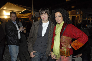 Benjamin Wussow mit Ziehvater Jörg Wollny, Barbara Wussow