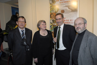Winfried Junge, Barbara Junge, Matthias Platzeck, Klaus Schmutzer